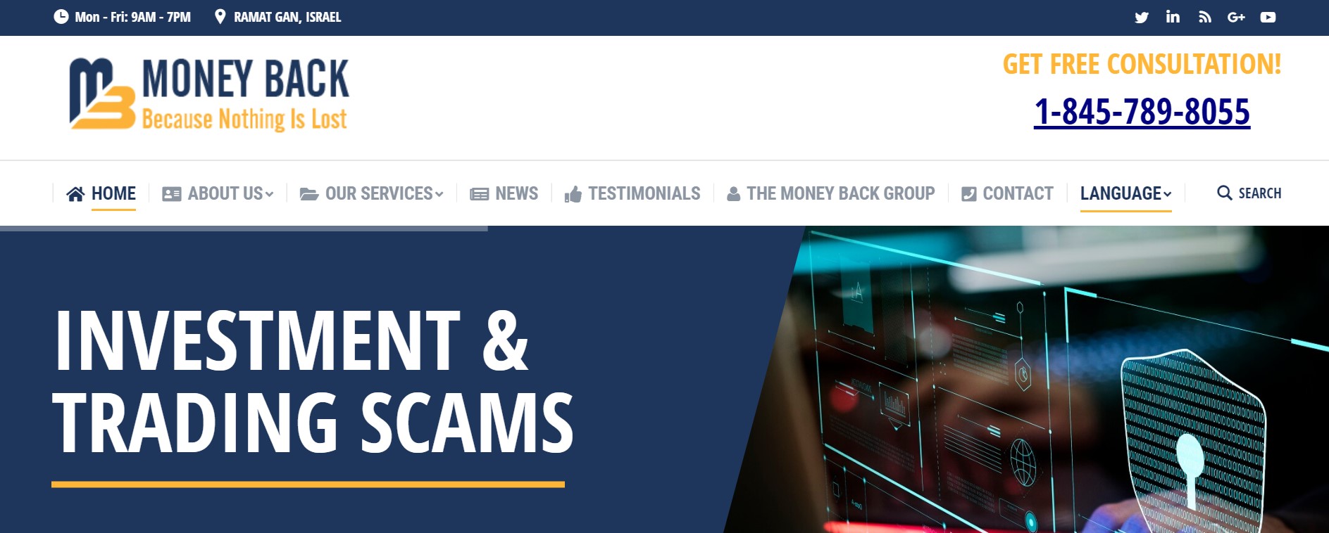 Money-back website