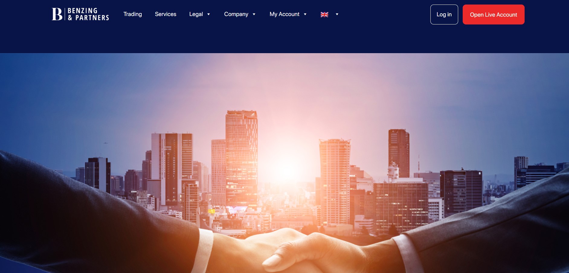 Benzing-Partners website