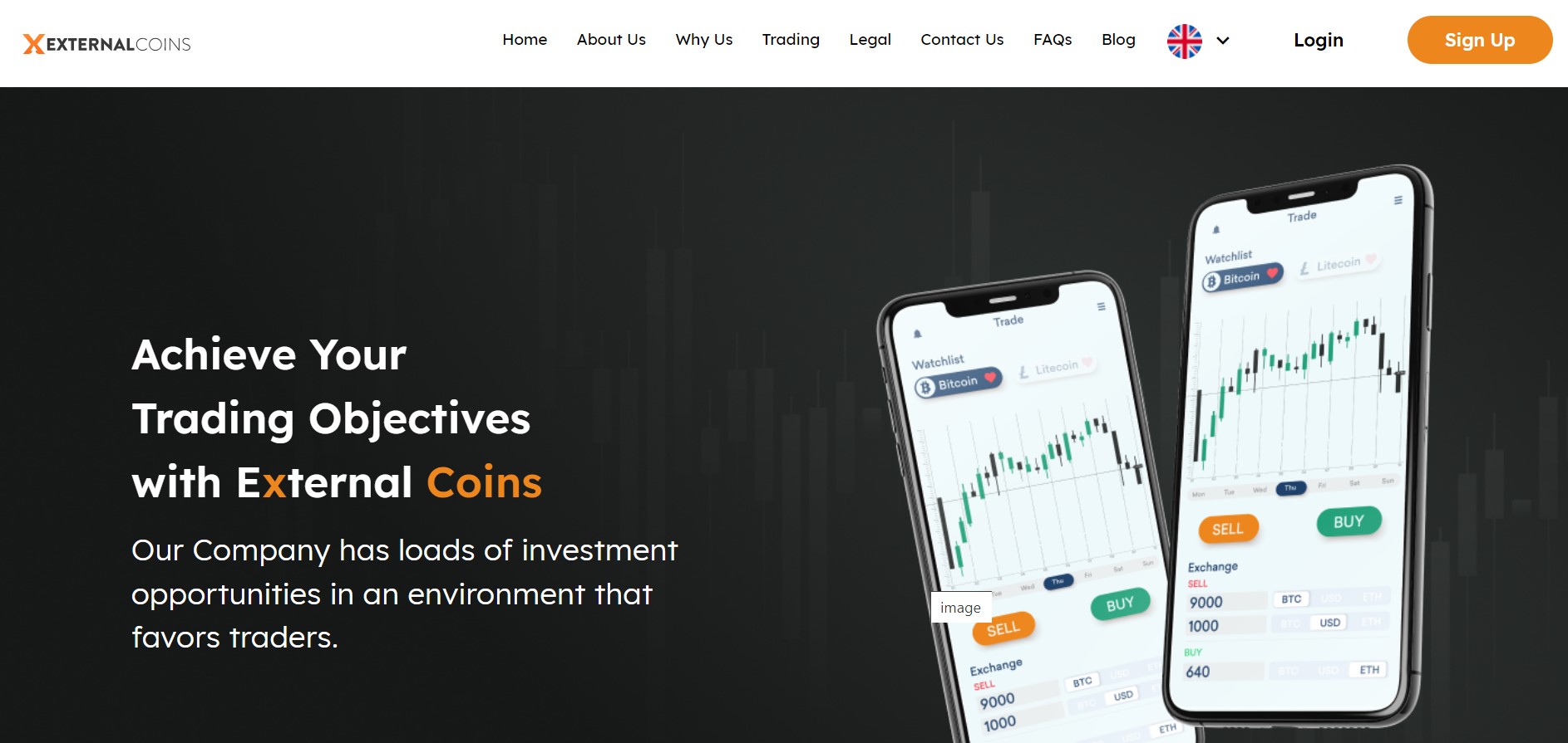 External Coins website