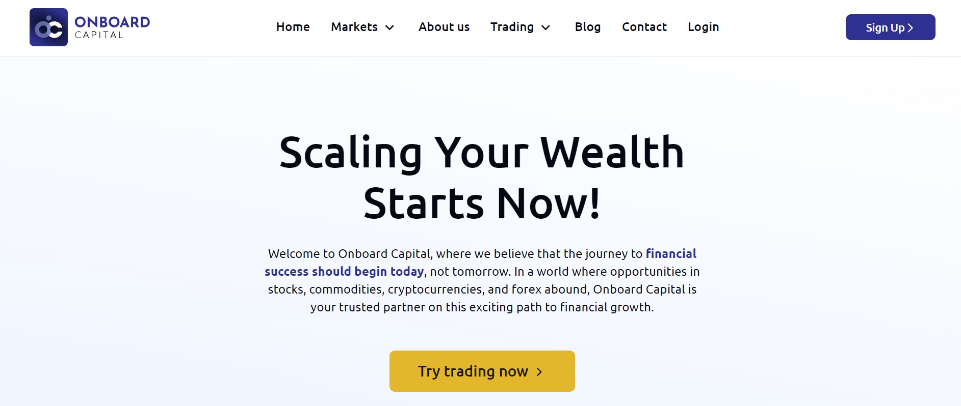OnBoardCapital website